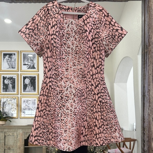 Nasty Gal Dresses & Skirts - Nasty Gal Pink Animal Print Mini Dress
